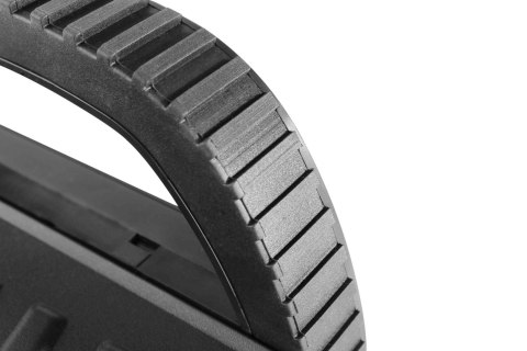 Digitus | Footrest | Rocking motion, maximum load 10 kg, ergonomic design | Black | Black