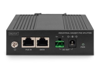 Digitus | Gigabit Ethernet PoE Splitter, Industrial, 60W