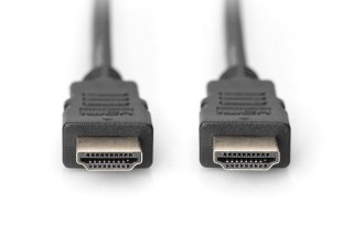Digitus | HDMI High Speed with Ethernet | Male | 19 pin HDMI Type A | Male | 19 pin HDMI Type A | 3 m | Black