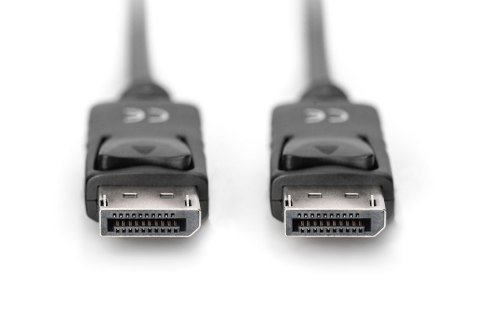 Digitus | Kabel DisplayPort | Męski | 20-pinowy DisplayPort | Męski | 20-pinowy DisplayPort | 1 m | Czarny Digitus | Kabel DisplayPort | Męski | 20-pinowy DisplayPort | Męski | 20-pinowy DisplayPort | 1 m | Czarny