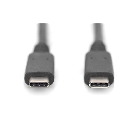 Digitus | Kabel USB-C | Męski | 24-pinowy USB-C | Męski | Czarny | 24-pinowy USB-C | 0,8 m Digitus | Kabel USB-C | Męski | 24-pinowy USB-C | Męski | Czarny | 24-pinowy USB-C | 0,8 m