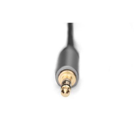 Digitus | Kabel audio | Męski | RCA | Mini-phone stereo 3,5 mm | Czarny | 1,8 m Digitus | Kabel audio | Męski | RCA | Mini-phone stereo 3,5 mm | Czarny | 1,8 m