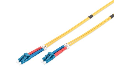 Digitus | Kabel krosowy | Światłowód | Męski | LC jednomodowy | Męski | LC jednomodowy | Żółty | 1 m Digitus | Kabel krosowy | Światłowód | Męski | LC jednomodowy | Męski | LC jednomodowy | Żółty | 1 m