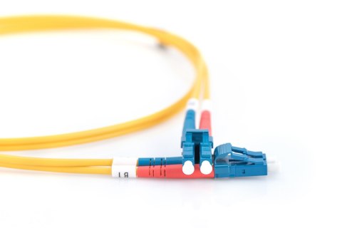 Digitus | Kabel krosowy | Światłowód | Męski | LC jednomodowy | Męski | LC jednomodowy | Żółty | 1 m Digitus | Kabel krosowy | Światłowód | Męski | LC jednomodowy | Męski | LC jednomodowy | Żółty | 1 m