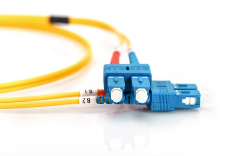 Digitus | Kabel krosowy | Światłowód | Męski | SC jednomodowy | Męski | SC jednomodowy | Żółty | 2 m Digitus | Kabel krosowy | Światłowód | Męski | SC jednomodowy | Męski | SC jednomodowy | Żółty | 2 m