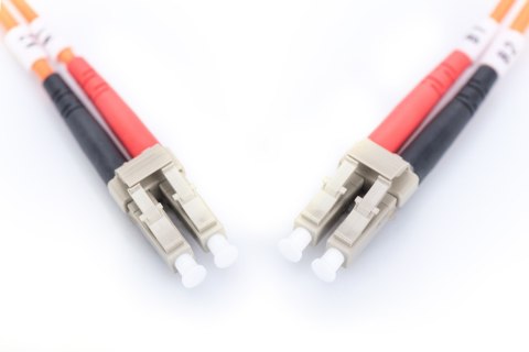 Digitus | Kabel miedziany | Łącze światłowodowe | Męski | LC wielomodowy | Męski | LC wielomodowy | Pomarańczowy | 3 m Digitus | Kabel miedziany | Łącze światłowodowe | Męski | LC wielomodowy | Męski | LC wielomodowy | Pomarańczowy | 3 m