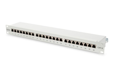 Digitus | Patch Panel | DN-91624S | Biały | Kategoria: CAT 6; Porty: 24 x RJ45; Wytrzymałość: 7,7 kg; Siła wkładania: 30N max | Digitus | Patch Panel | DN-91624S | Biały | Kategoria: CAT 6; Porty: 24 x RJ45; Wytrzymałość: 7,7 kg; Siła wkładania: 30N max |