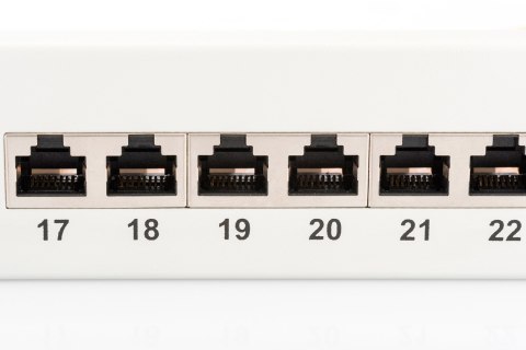 Digitus | Patch Panel | DN-91624S | Biały | Kategoria: CAT 6; Porty: 24 x RJ45; Wytrzymałość: 7,7 kg; Siła wkładania: 30N max | Digitus | Patch Panel | DN-91624S | Biały | Kategoria: CAT 6; Porty: 24 x RJ45; Wytrzymałość: 7,7 kg; Siła wkładania: 30N max |