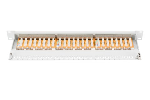Digitus | Patch Panel | DN-91624S | Biały | Kategoria: CAT 6; Porty: 24 x RJ45; Wytrzymałość: 7,7 kg; Siła wkładania: 30N max | Digitus | Patch Panel | DN-91624S | Biały | Kategoria: CAT 6; Porty: 24 x RJ45; Wytrzymałość: 7,7 kg; Siła wkładania: 30N max |