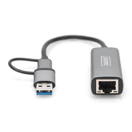 DN-3028 | Adapter USB3.0/USB C 3.1 do 2.5G Ethernet DN-3028 | Adapter USB3.0/USB C 3.1 do 2.5G Ethernet