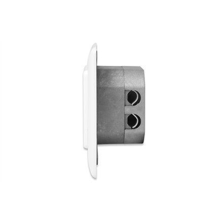 Digitus CAT 6A Class EA network outlet,shielded,2xRJ45,LSA pure white, flush mount, horizontal cable install. Digitus | CAT 6A C