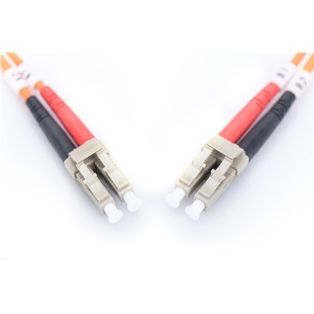 Digitus Patch Cord FO, duplex, LC to LC MM OM2 50/125 ?, 1 m Digitus Patch Cord FO, duplex, LC to LC MM OM2 50/125 ?, 1 m