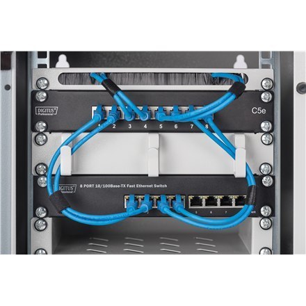 Digitus | Szafa ścienna 6U | DN-10-05U-1 | Szara | Klasa bezpieczeństwa IP20; kąt otwarcia drzwi 200°; Zamykane drzwi ze szkła b Digitus | Szafa ścienna 6U | DN-10-05U-1 | Szara | Klasa bezpieczeństwa IP20; kąt otwarcia drzwi 200°; Zamykane drzwi ze szkła b