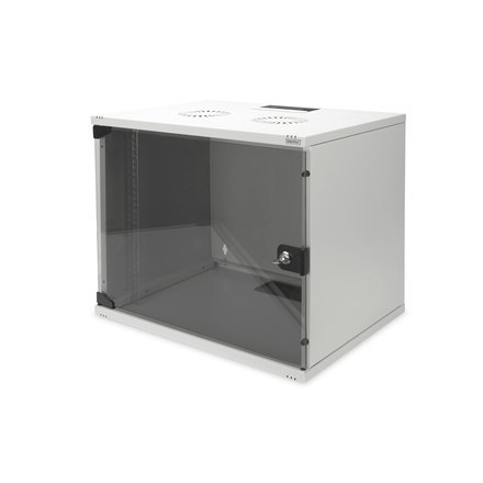 Digitus | Szafka wisząca 9U | DN-19 09-U-S-1 | Szary | Klasa bezpieczeństwa IP20. Zamykane drzwi z bezpiecznego szkła. Kąt otwar Digitus | Szafka wisząca 9U | DN-19 09-U-S-1 | Szary | Klasa bezpieczeństwa IP20. Zamykane drzwi z bezpiecznego szkła. Kąt otwar