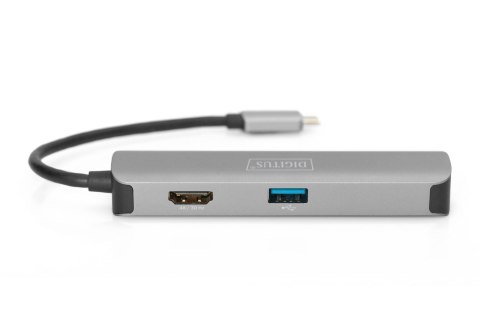 Digitus | USB-C Dock | DA-70891 | Dock | Porty Ethernet LAN (RJ-45) | Ilość portów VGA (D-Sub) | Ilość portów DisplayPorts | Ilo Digitus | USB-C Dock | DA-70891 | Dock | Porty Ethernet LAN (RJ-45) | Ilość portów VGA (D-Sub) | Ilość portów DisplayPorts | Ilo