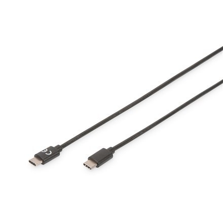 Digitus | USB-C cable | Male | 24 pin USB-C | Male | Black | 24 pin USB-C | 1.8 m Digitus | USB-C cable | Male | 24 pin USB-C | Male | Black | 24 pin USB-C | 1.8 m