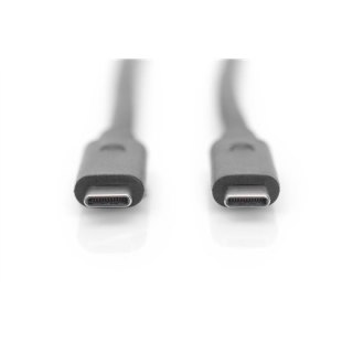 Digitus | USB-C cable | Male | 24 pin USB-C | Male | Black | 24 pin USB-C | 1 m
