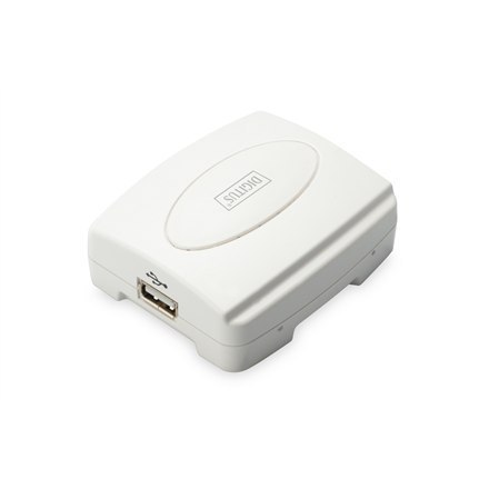 Digitus | USB Print Server, 1-Port 1x RJ45, 1x USB A, USB 2.0 | DN-13003-2 | White Digitus | USB Print Server, 1-Port 1x RJ45, 1x USB A, USB 2.0 | DN-13003-2 | White