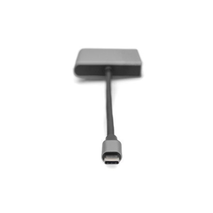 Digitus Video adapter cable | 19 pin HDMI Type A | Female | 24 pin USB-C | Male | Space grey Digitus Video adapter cable | 19 pin HDMI Type A | Female | 24 pin USB-C | Male | Space grey