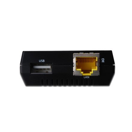 Digitus | Wielofunkcyjny serwer sieciowy USB | DN-13020 | Czarny Digitus | Wielofunkcyjny serwer sieciowy USB | DN-13020 | Czarny