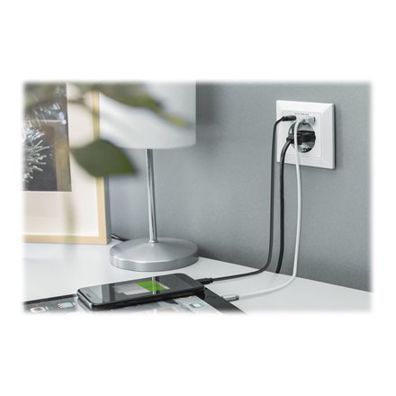 Digitus | Wtyczka bezpieczeństwa do montażu podtynkowego z 1 x USB Type-C, 1 x USB A Digitus | Wtyczka bezpieczeństwa do montażu podtynkowego z 1 x USB Type-C, 1 x USB A