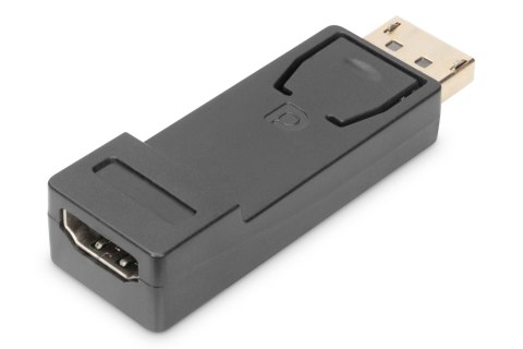 Digitus | Żeńskie | 19-pinowe HDMI typu A | Męskie | 20-pinowe DisplayPort | Czarne Digitus | Żeńskie | 19-pinowe HDMI typu A | Męskie | 20-pinowe DisplayPort | Czarne