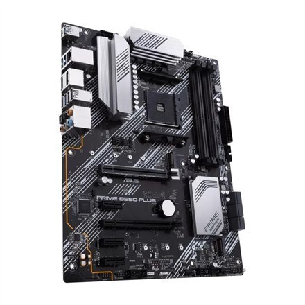 Dostępna na naszym sklepie płyta główna ASUS PRIME B550-PLUS, przeznaczona do procesorów AMD z serii Ryzen, cechuje się obsługą Dostępna na naszym sklepie płyta główna ASUS PRIME B550-PLUS, przeznaczona do procesorów AMD z serii Ryzen, cechuje się obsługą