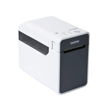 Drukarka etykiet Brother TD-2020A z przewodowym połączeniem, monochromatyczna, termiczna bezpośrednia, w kolorze czarno-białym. Drukarka etykiet Brother TD-2020A z przewodowym połączeniem, monochromatyczna, termiczna bezpośrednia, w kolorze czarno-białym.