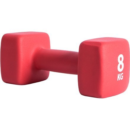 Dumbbells Pure2Improve | Czerwony | Neopren | 8 kg | Idealny do Ćwiczeń w Domu | Profesjonalne Hantle aerobikowe z miękką, antyp Dumbbells Pure2Improve | Czerwony | Neopren | 8 kg | Idealny do Ćwiczeń w Domu | Profesjonalne Hantle aerobikowe z miękką, antyp