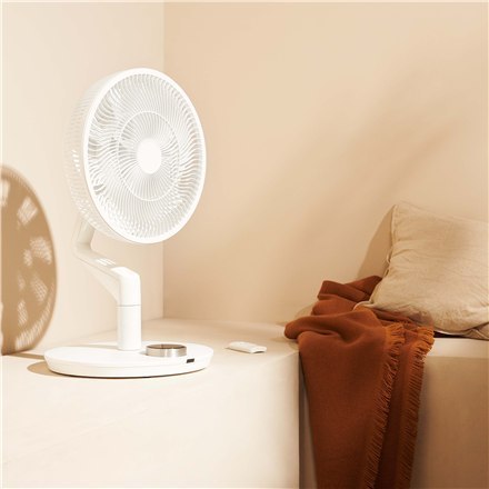 Duux | Fan | Whisper Flex Ultimate Smart | Stand Fan | White | Diameter 34 cm | Number of speeds 30 | Oscillation | 3-26 W | Yes