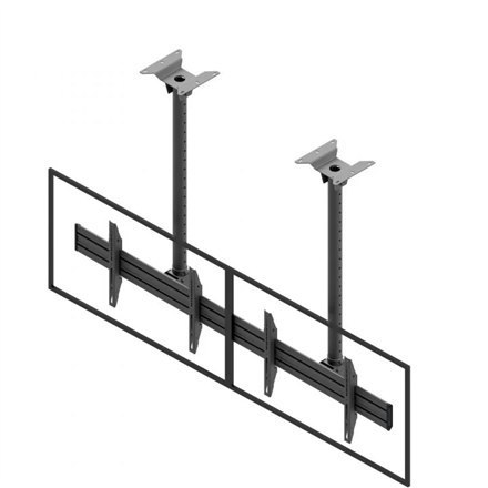EDBAK | Ceiling mount | MBV2155-L | 50-57 " | Maximum weight (capacity) 140 kg | Black EDBAK | Ceiling mount | MBV2155-L | 50-57 " | Maximum weight (capacity) 140 kg | Black