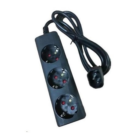 Eaton - kabel zasilający - IEC 60320 C14 do zasilania CEE 7/7 - 1,7 m | Czarny Eaton - kabel zasilający - IEC 60320 C14 do zasilania CEE 7/7 - 1,7 m | Czarny