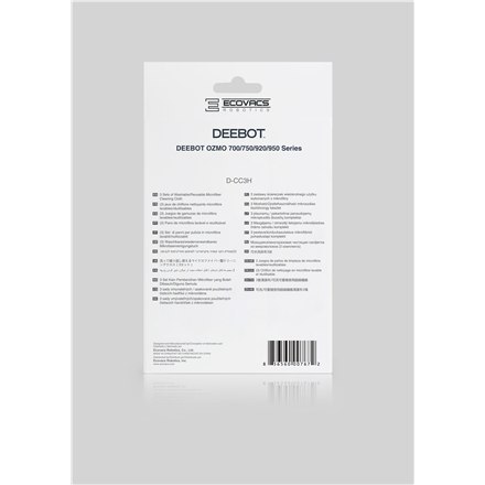 Ecovacs | D-CC3H | DEEBOT Mop Kit | Blue Ecovacs | D-CC3H | DEEBOT Mop Kit | Blue