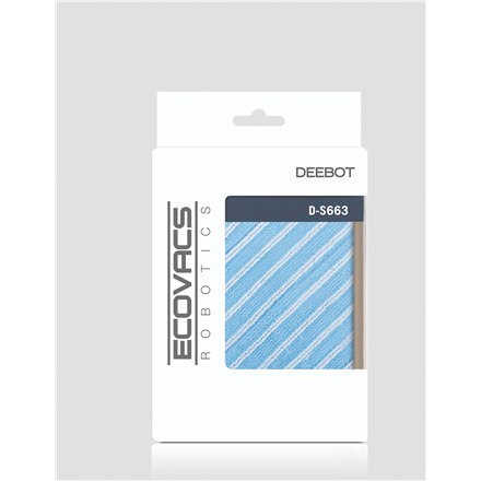 Ecovacs | D-S663 | DEEBOT MOP Kit 3 pcs. | Blue Ecovacs | D-S663 | DEEBOT MOP Kit 3 pcs. | Blue