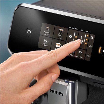 Ekspres do kawy Philips | EP2333/40 | Ciśnienie pompy 15 bar | Wbudowany spieniacz do mleka | W pełni automatyczny | 1500 W | Bi Ekspres do kawy Philips | EP2333/40 | Ciśnienie pompy 15 bar | Wbudowany spieniacz do mleka | W pełni automatyczny | 1500 W | Bi