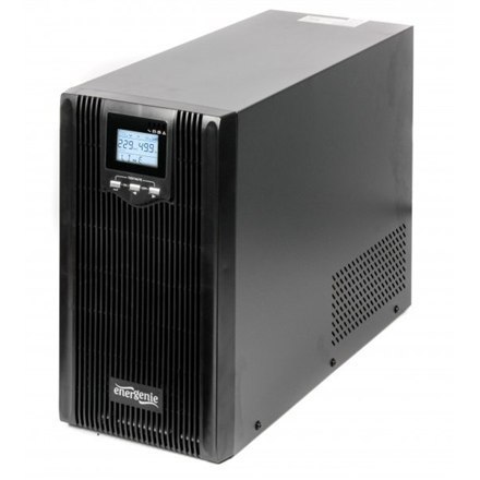 EnerGenie | 3000VA pure sine wave UPS | EG-UPS-PS3000-01 LCD display, USB, | 3000 VA | 2400 W | V EnerGenie | 3000VA pure sine wave UPS | EG-UPS-PS3000-01 LCD display, USB, | 3000 VA | 2400 W | V
