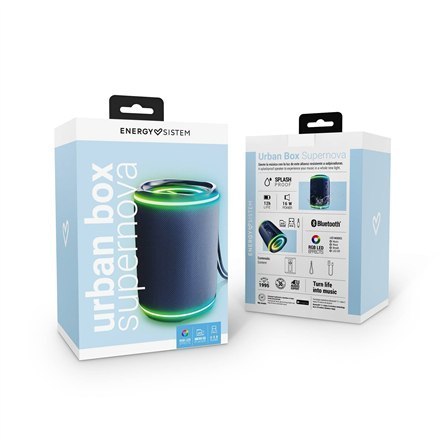Energetyczny System Urban Box Blue Supernova Energy System | Urban Box | Supernova | 16 W | Bluetooth | Niebieski | Bezprzewodow Energetyczny System Urban Box Blue Supernova Energy System | Urban Box | Supernova | 16 W | Bluetooth | Niebieski | Bezprzewodow