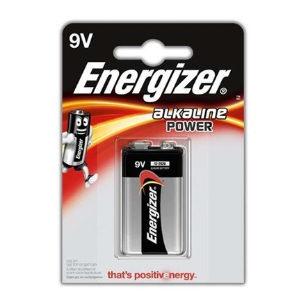 Energizer | 9V/6LR61 | Bateria alkaliczna | 1 szt. Energizer | 9V/6LR61 | Bateria alkaliczna | 1 szt.