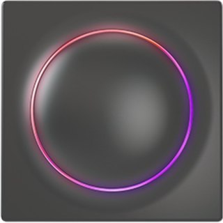 FIBARO Walli Switch, czarny, Z-Wave EU Fibaro | FGWDSEU-221-8 | Walli Switch | czarny