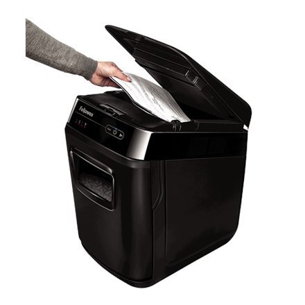 Fellowes AutoMax | 200C | Cross-cut | Shredder | P-4 | CDs | Credit cards | Staples | Paper clips | Paper | DVDs | Junk mail | B Fellowes AutoMax | 200C | Cross-cut | Shredder | P-4 | CDs | Credit cards | Staples | Paper clips | Paper | DVDs | Junk mail | B