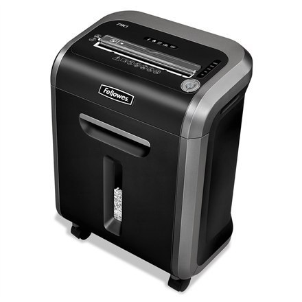 Fellowes | Cross-cut | Shredder | S3 | CDs | Credit cards | Staples | Paper clips | Paper | 23 litres | Black Fellowes | Cross-cut | Shredder | S3 | CDs | Credit cards | Staples | Paper clips | Paper | 23 litres | Black