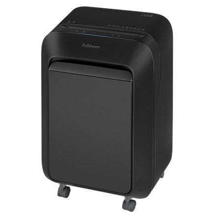 Fellowes | LX210 | Mini-cut | Shredder | P-4 | T-4 | Credit cards | Staples | Paper clips | Paper | 23 litres | Black Fellowes | LX210 | Mini-cut | Shredder | P-4 | T-4 | Credit cards | Staples | Paper clips | Paper | 23 litres | Black