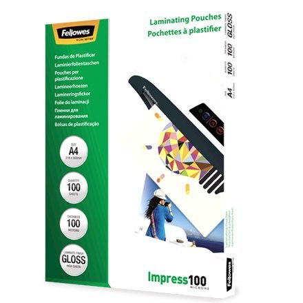 Fellowes | Lamination pouches | 216 x 303 mm Fellowes | Lamination pouches | 216 x 303 mm