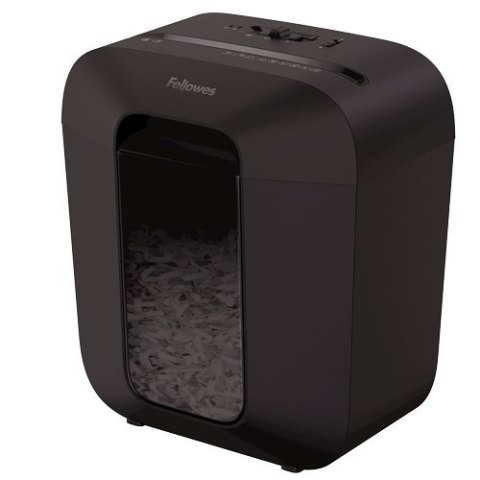Fellowes Powershred | LX25 | Particle cut | Shredder | P-4 | Credit cards | Staples | Paper clips | Paper | 11.5 litres | Black Fellowes Powershred | LX25 | Particle cut | Shredder | P-4 | Credit cards | Staples | Paper clips | Paper | 11.5 litres | Black