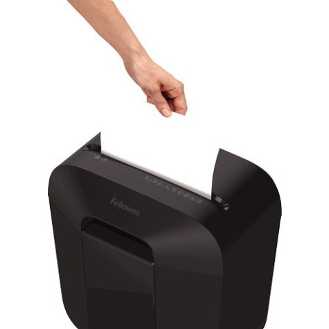 Fellowes Powershred | LX25 | Particle cut | Shredder | P-4 | Credit cards | Staples | Paper clips | Paper | 11.5 litres | Black Fellowes Powershred | LX25 | Particle cut | Shredder | P-4 | Credit cards | Staples | Paper clips | Paper | 11.5 litres | Black
