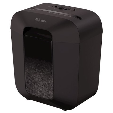 Fellowes Powershred | LX25M | Mini-cut | Shredder | P-4 | Credit cards | Staples | Paper clips | Paper | 11.5 litres | Black Fellowes Powershred | LX25M | Mini-cut | Shredder | P-4 | Credit cards | Staples | Paper clips | Paper | 11.5 litres | Black