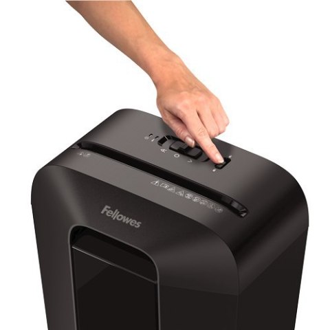 Fellowes Powershred | LX70 | Particle cut | Shredder | P-4 | Credit cards | Staples | Paper clips | Paper | 18 litres | Black Fellowes Powershred | LX70 | Particle cut | Shredder | P-4 | Credit cards | Staples | Paper clips | Paper | 18 litres | Black