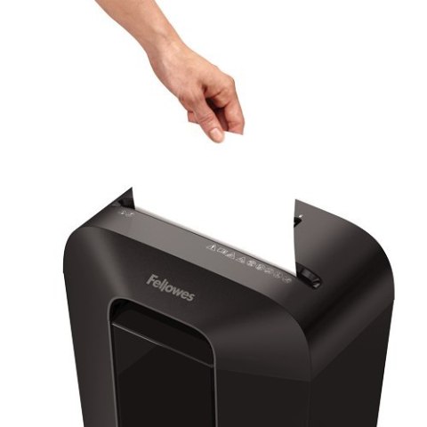 Fellowes Powershred | LX70 | Particle cut | Shredder | P-4 | Credit cards | Staples | Paper clips | Paper | 18 litres | Black Fellowes Powershred | LX70 | Particle cut | Shredder | P-4 | Credit cards | Staples | Paper clips | Paper | 18 litres | Black