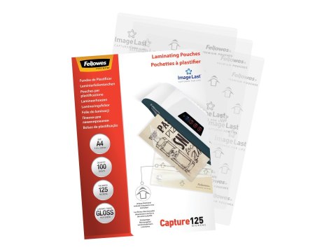 Fellowes | Woreczki do laminowania | A4 (210 x 297 mm) | Błyszczące Fellowes | Woreczki do laminowania | A4 (210 x 297 mm) | Błyszczące