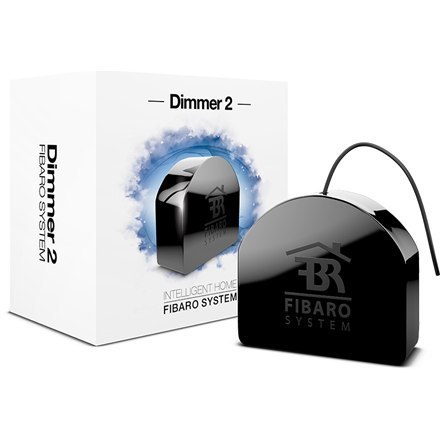 Fibaro | Dimmer 2 | Z-Wave | Czarny - Inteligentne Oświetlenie Domowe i 24-miesięczną Gwarancją Fibaro | Dimmer 2 | Z-Wave | Czarny - Inteligentne Oświetlenie Domowe i 24-miesięczną Gwarancją